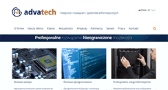 Desktop Screenshot of advatech.pl